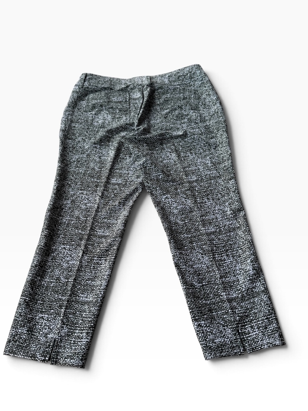 Jofit Women’s Performance Golf Pants Size 10 Black & White Pattern